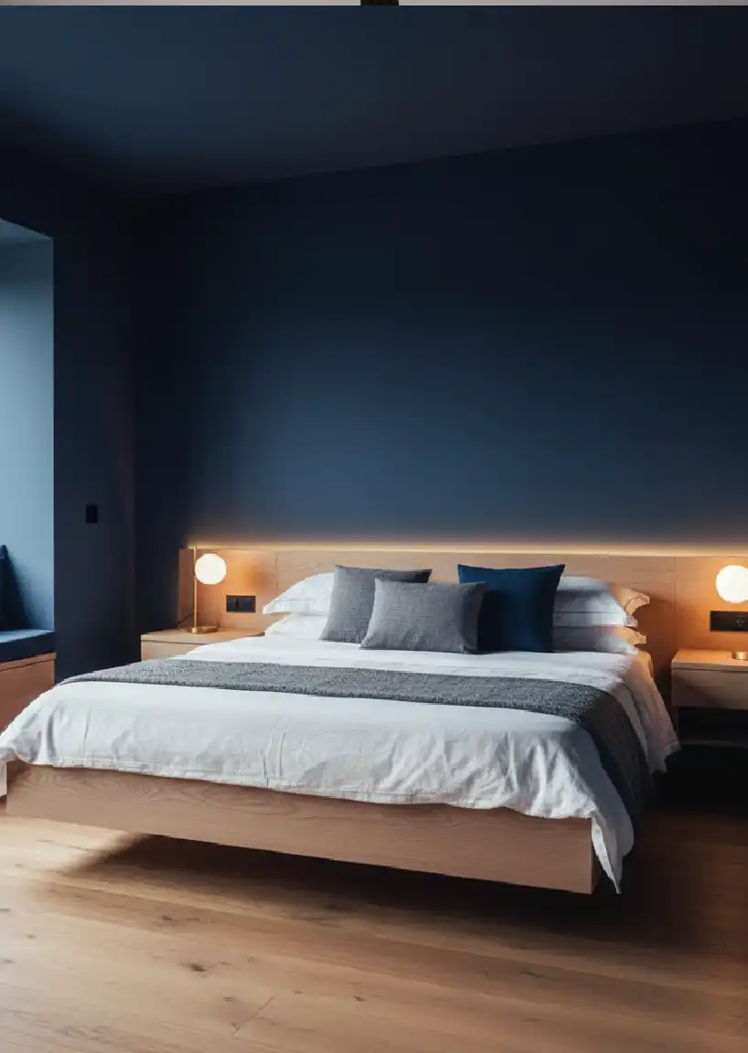 +20 Interior Revolutions: Why Navy and Oak are Dominating 2026 Home Trends