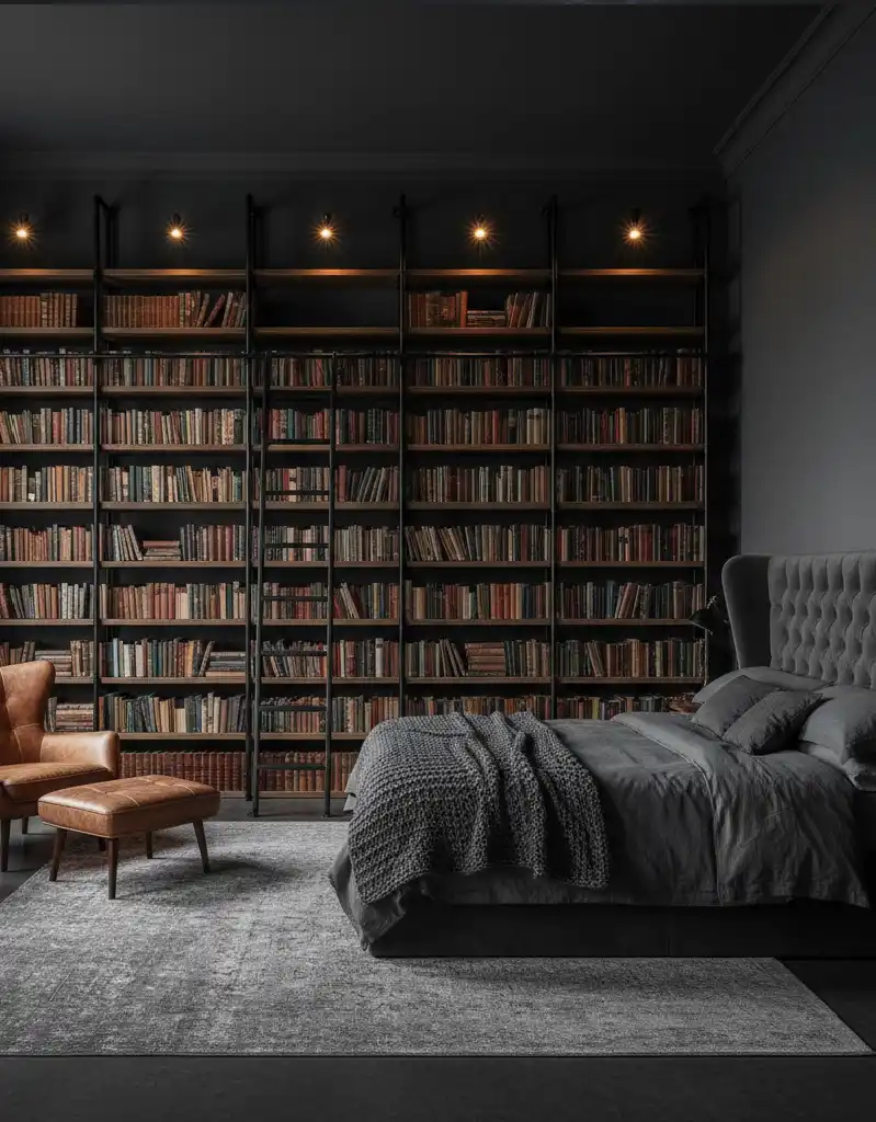 +25 Industrial Loft Bedroom Inspirations: Concrete, Leather, and Metal Aesthetics for 2026.