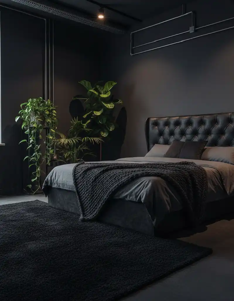 +25 Industrial Loft Bedroom Inspirations: Concrete, Leather, and Metal Aesthetics for 2026.