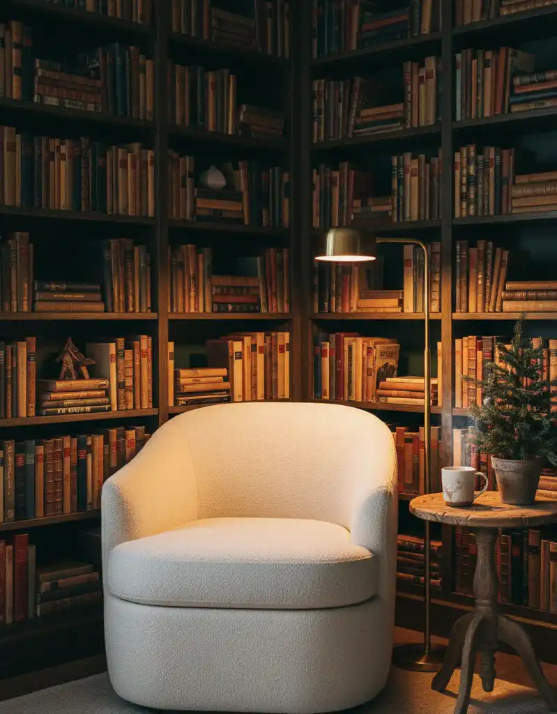 +20 Modern Rustic Living Spaces: Mastering Dark Tones, Textures, and Winter Warmth