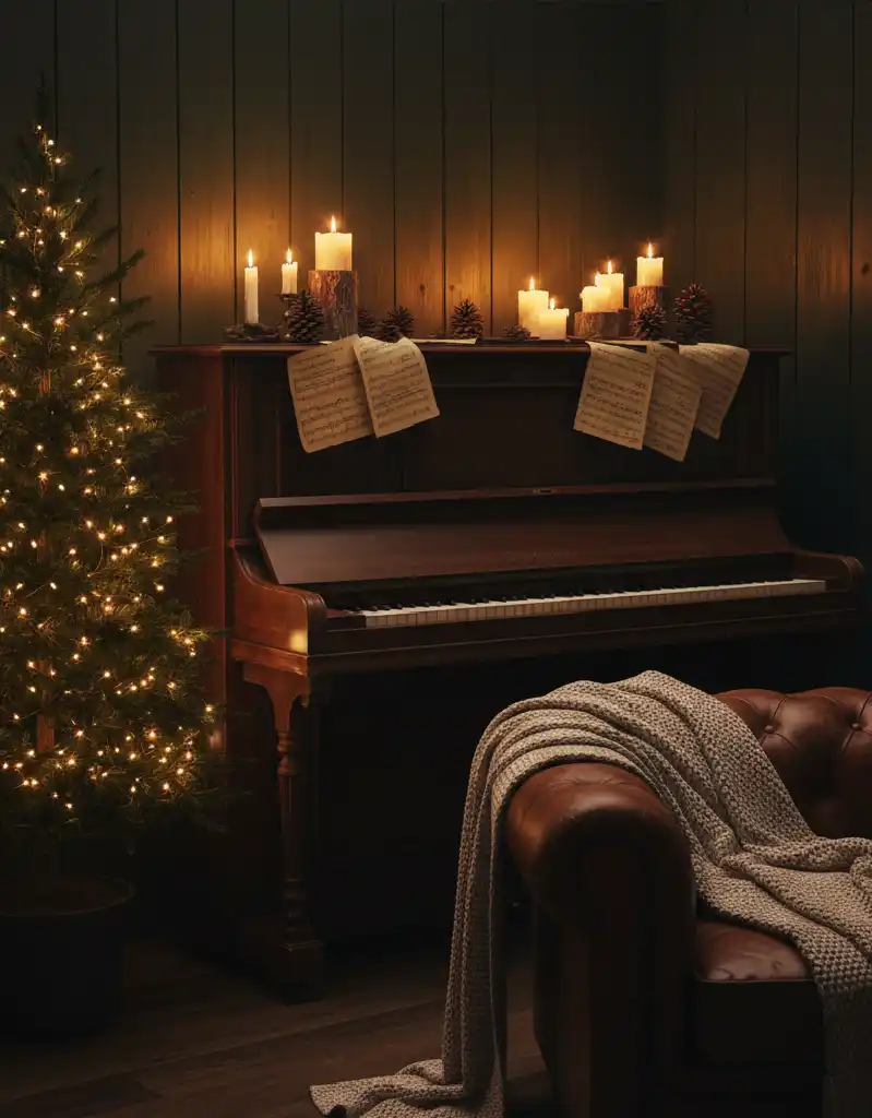 +20 Modern Rustic Living Spaces: Mastering Dark Tones, Textures, and Winter Warmth