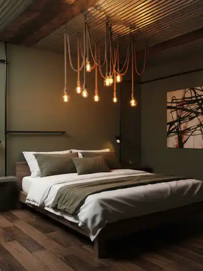 From Serene Olive to Elite Cedar: A Visual Journey Through 25 Masterpieces of Modern Rustic Bedrooms.