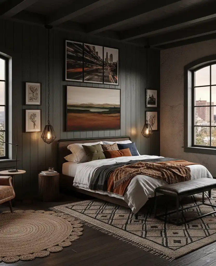 Beyond the Bedroom: 20 Stunning Dark Interior Designs That Will Redefine Your Concept of Comfort