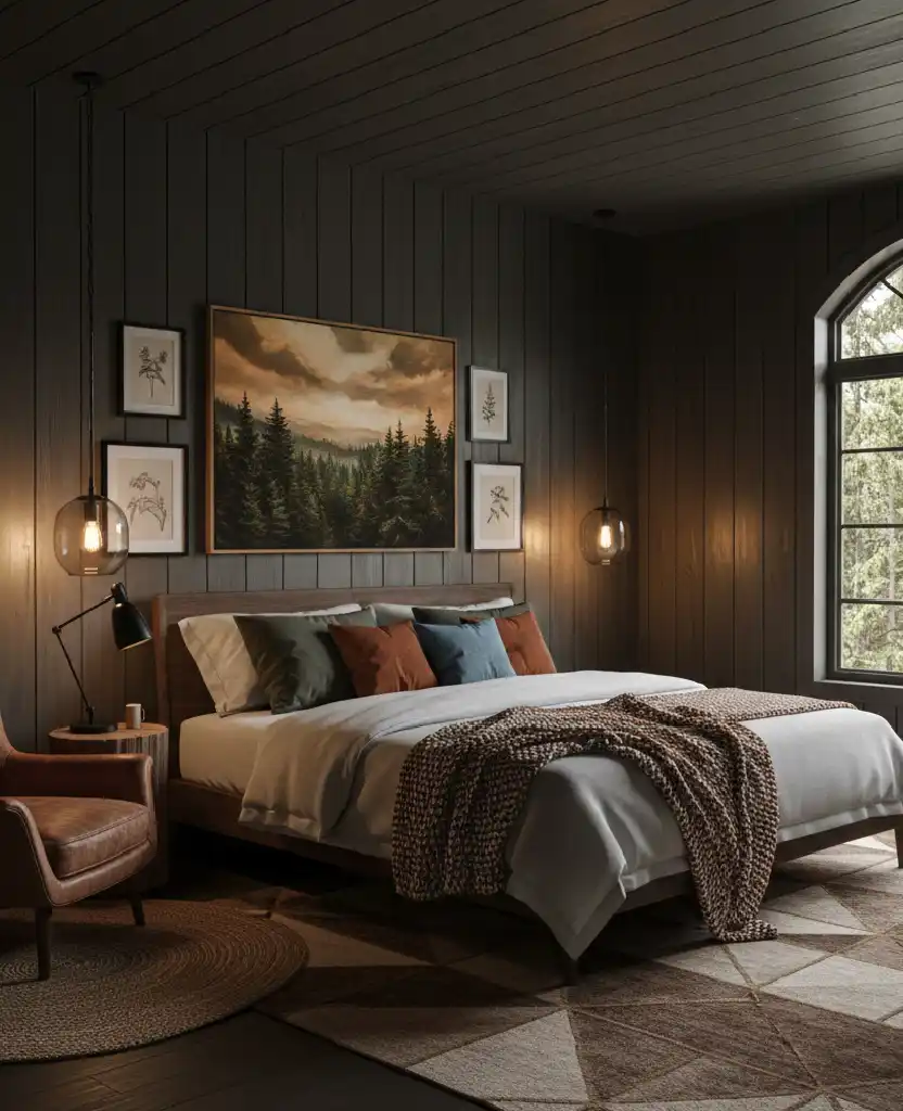 Beyond the Bedroom: 20 Stunning Dark Interior Designs That Will Redefine Your Concept of Comfort