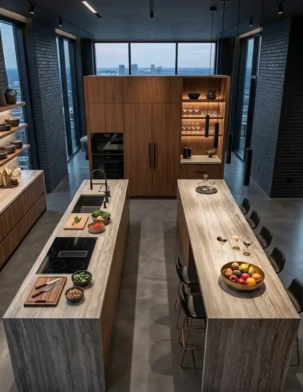 Luxury Modern Kitchen Ideas 2026 | AI Interior Inspiration | Wisal AI