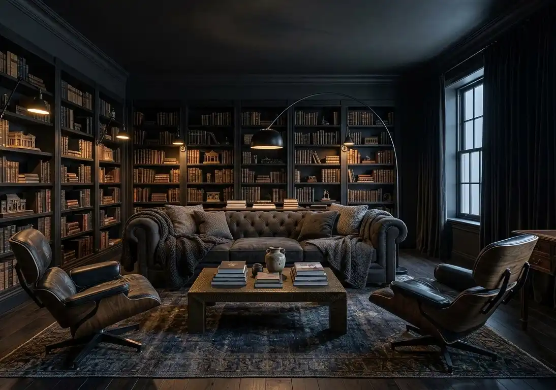 The Shadowed Library Wing (Eclectic-Dark Academia) | Wisal